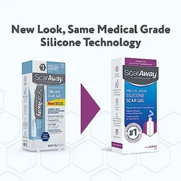 ScarAway Silicone Scar Gel for Face, Body & Acne Treatment