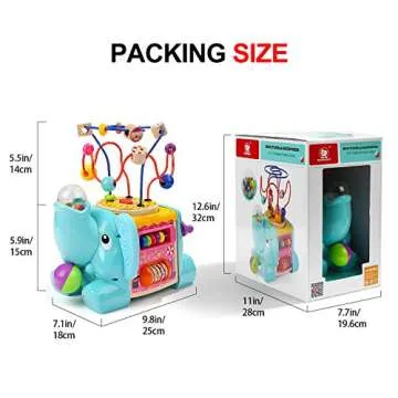 TOP BRIGHT Activity Cube Toys for Toddlers and Gift Ideas