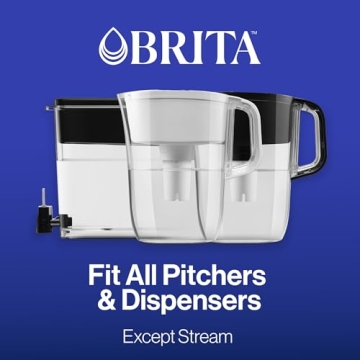 Brita Everyday Elite Water Filter Pitcher, 10-Cup Capacity