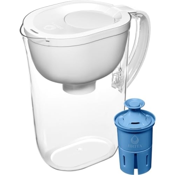Brita Everyday Elite Water Filter Pitcher, 10-Cup Capacity