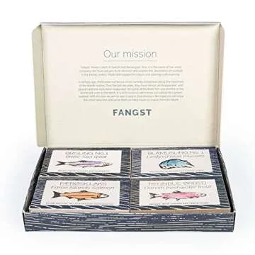 Fangst - Canned Nordic Seafood Variety Pack of 4
