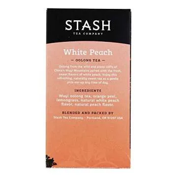 Stash Tea Oolong White Peach - Refreshing Tea Experience