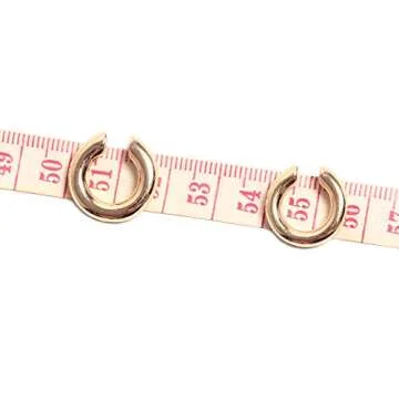 Fomissky-sisa Thick Ear Cuffs for Non Pierced Ears 2 Size Per Set, Unique Ear Cuff Conch Earrings Gold Plated Boho Jewelry