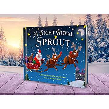 A Right Royal Sprout - Christmas Story Books for Kids Ages 5-9, Heartwarming Holiday Tale about Embr...