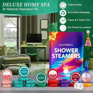 JoJowell Shower Steamers 21 pcs - Perfect Spa Gift for Women