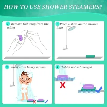 JoJowell Shower Steamers 21 pcs - Perfect Spa Gift for Women