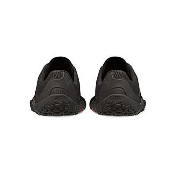 Vivobarefoot Primus Trail II FG, Mens Recycled Off-Road Shoe with Barefoot Firm Ground Sole Obsidian