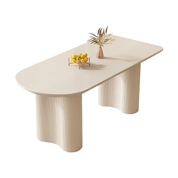 Miuuod 62.9" Elegant Dining Table for Modern Homes
