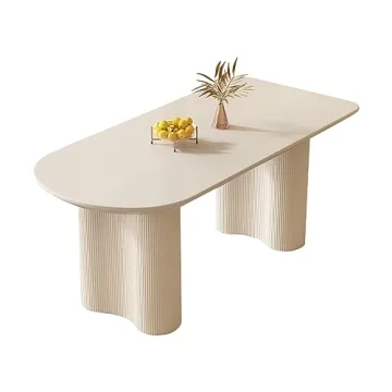 Miuuod 62.9" Elegant Dining Table for Modern Homes
