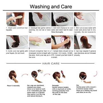 S-noilite 28 Inch Pink-White Ombre Wig for Parties and Cosplay