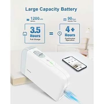 POLONO P10 Label Maker - Mini, Wireless & Versatile Printing