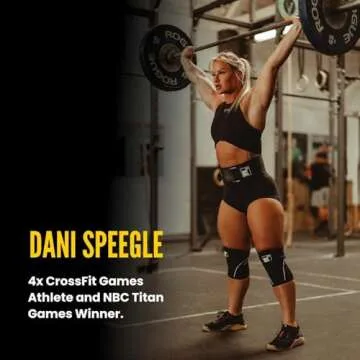 Self-Locking Weight Lifting Belt - Premium Weightlifting Belt for Serious Functional Fitness, Power Lifting, and Olympic Lifting Athletes (26" - 30", Around Navel, Small, Black)