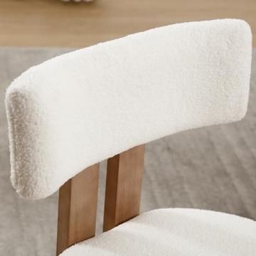 RIVOVA Modern Dining Chairs Set of 2 - Stylish Comfort