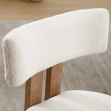 RIVOVA Modern Dining Chairs Set of 2 - Stylish Comfort