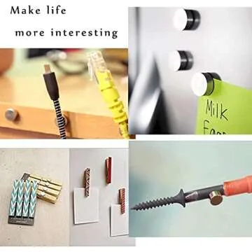 FINDMAG 100 PCS Mini Magnets, Strong and Durable Multi-Use