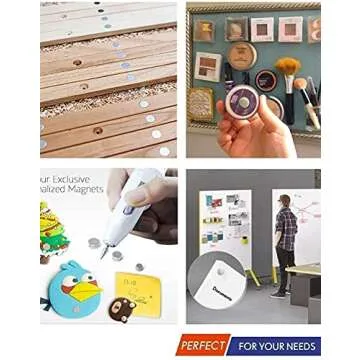 FINDMAG 100 PCS Mini Magnets, Strong and Durable Multi-Use