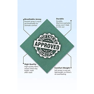 PajamaGram Mens Cotton Pajamas Set - Pajama for Men, Green, Large