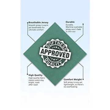 PajamaGram Mens Cotton Pajamas Set - Pajama for Men, Green, Large