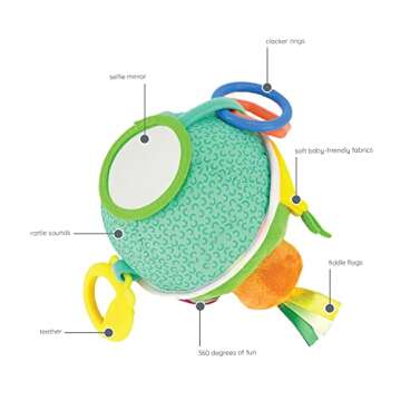 Infantino Busy Lil’ Sensory Ball for Babies 3M+