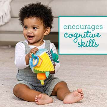 Infantino Busy Lil’ Sensory Ball for Babies 3M+