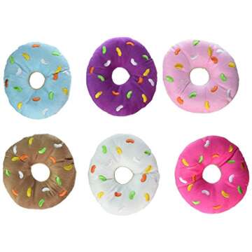 Rhode Island Novelty N Donut Plush Assortment (12 pc)