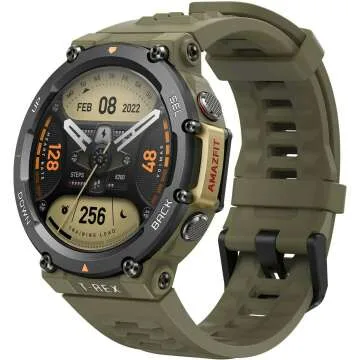 Amazfit T-Rex 2 Smart Watch for Men - Rugged GPS