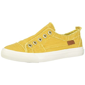 Blowfish Malibu Women's Play Slip On Sneakers Yellow Mango Mojito