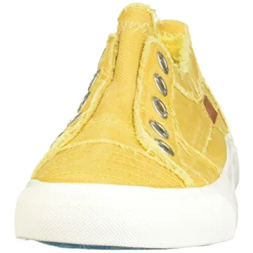 Blowfish Malibu Women's Play Slip On Sneakers Yellow Mango Mojito