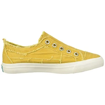 Blowfish Malibu Women's Play Slip On Sneakers Yellow Mango Mojito
