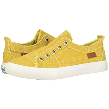 Blowfish Malibu Women's Play Slip On Sneakers Yellow Mango Mojito