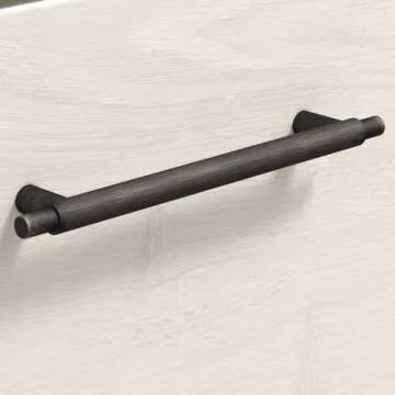 Bush Furniture Key West 2 Drawer Lateral File Cabinet in Linen White Oak | Document Storage for Home Office | Accent Chest with Drawers