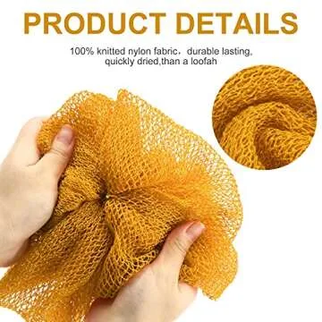 Authentic African Exfoliating Net Bath Sponge Set