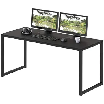 SHW Home Office 48-Inch Computer Desk - Sturdy & Easy to Assemble