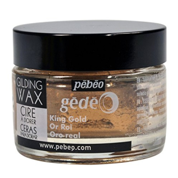 Luxurious Pébéo King Gold Gilding Wax for Artists 30 ml
