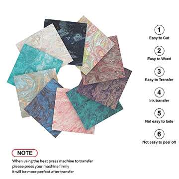 XINPOCUT Infusible Transfer Ink Sheets for Sublimation