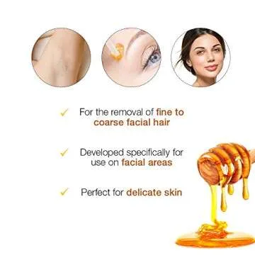 GiGi Honee Wax, Facial Honee Wax 226g/8oz