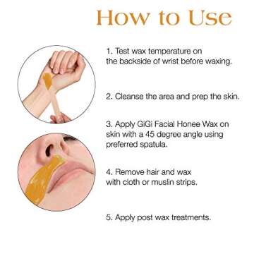 GiGi Honee Wax, Facial Honee Wax 226g/8oz