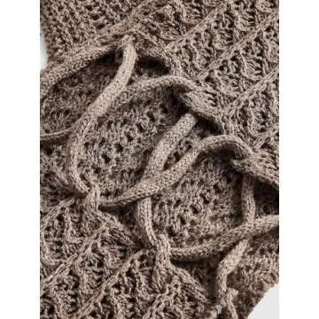 Stylish Crochet Halter Crop Top for Women - Summer Ready