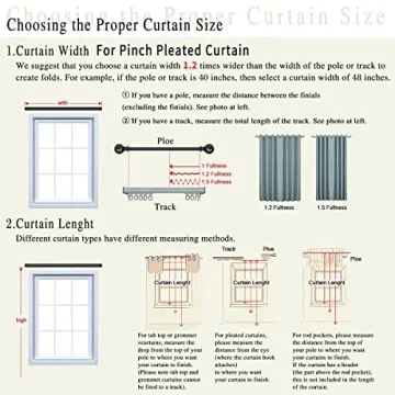 IYUEGO Blackout Thermal Insulated Patio Door Curtain Panel