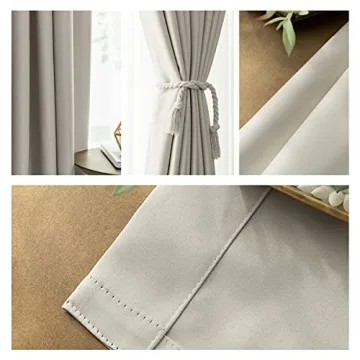 IYUEGO Blackout Thermal Insulated Patio Door Curtain Panel