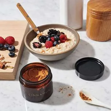 Evermill Spice Rack Organizer with Organic Spices Stunning Design