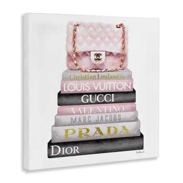 Elegant Stupell High Fashion Watercolor Canvas Wall Art