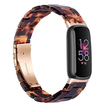 Stylish Wongeto Resin Bands for Fitbit Luxe - Perfect Fit and Comfort