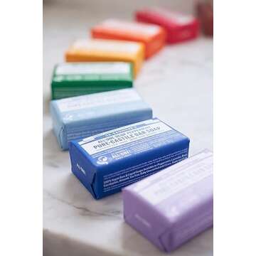 Dr. Bronner's Pure-Castile Bar Soap - Almond Scent, 5oz - Gentle & Organic