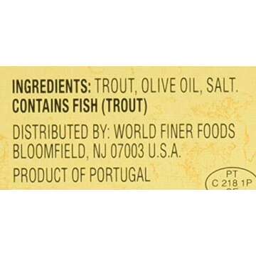 Reese Golden Smoked Fillet of Trout, 3.75 Ounce - 10 per case.