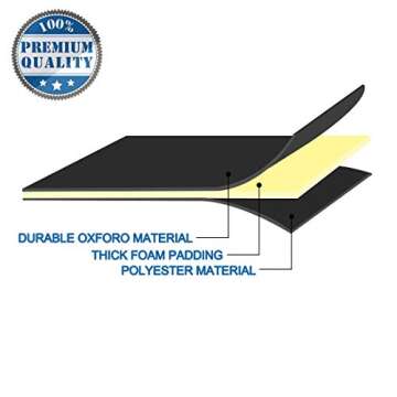 COOLBEBE Car Trunk Organizer - 5 Deep Pockets for SUV