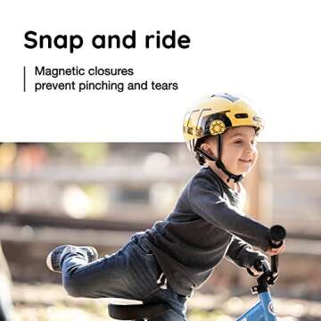 Nutcase, Little Nutty, Kids Bike Helmet with MIPS Protection System and Removable Visor, Love Bug Gloss MIPS, Toddler