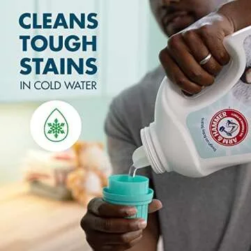 ARM & HAMMER Baby, 75 Loads Liquid Laundry Detergent, 118.1 Fl oz