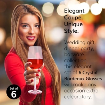 Elegant Blushed Pink Wine Glasses Set for All Occasions