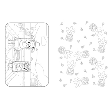 Bluey's Halloween Coloring Adventure for Kids